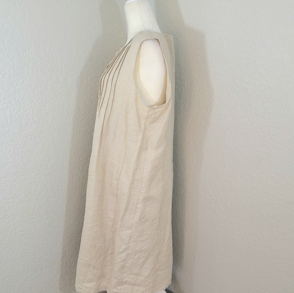 LL Bean Linen Shift Dress - Picture 10 of 11
